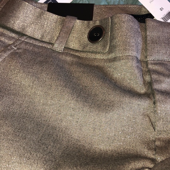 NWT Banana Republic Gold Martin Fit Shorts Sz 10 - Picture 5 of 5